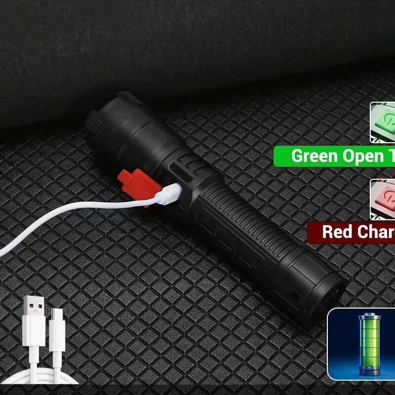 مصباح يدوي LED عالي القوة 2000 - مراجعة Fishing Light وسعره