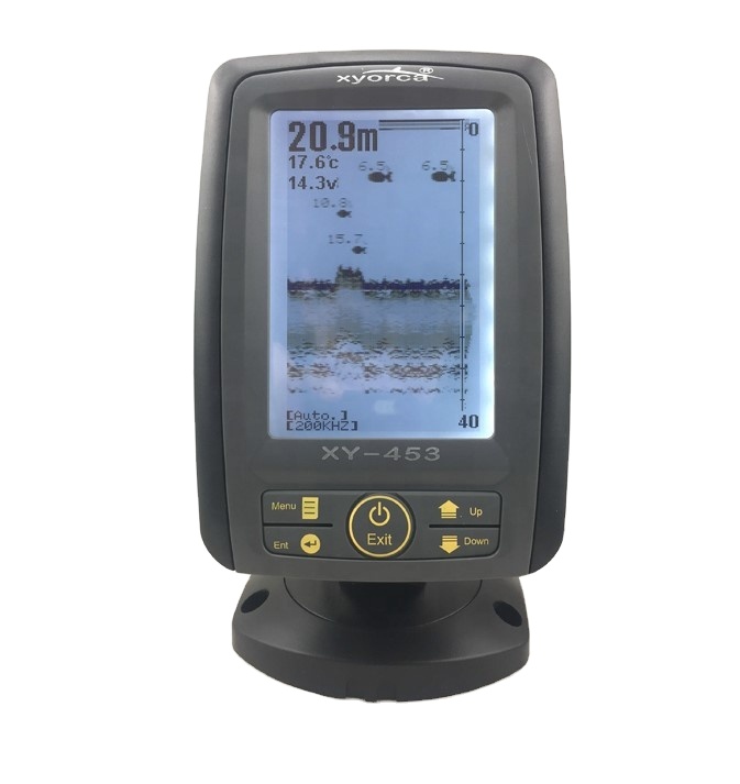 Xyorca XY-453 شاشة LCD مقاس 4. - مراجعة Fishing Gps وسعره